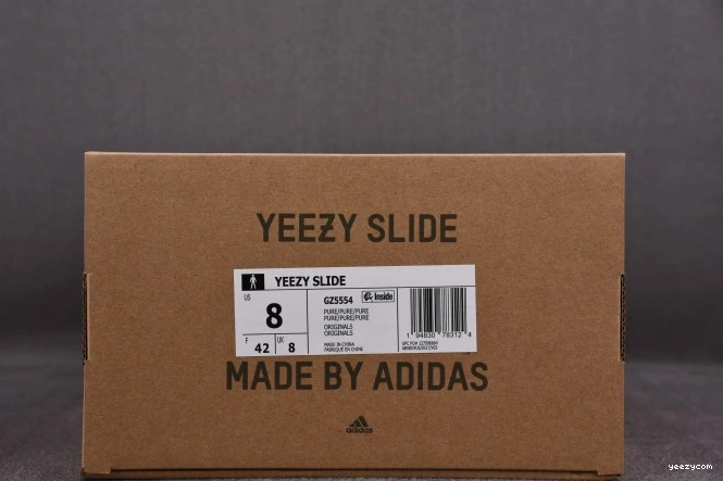 Pure Adidas GZ5554 Yeezy Slide 1209